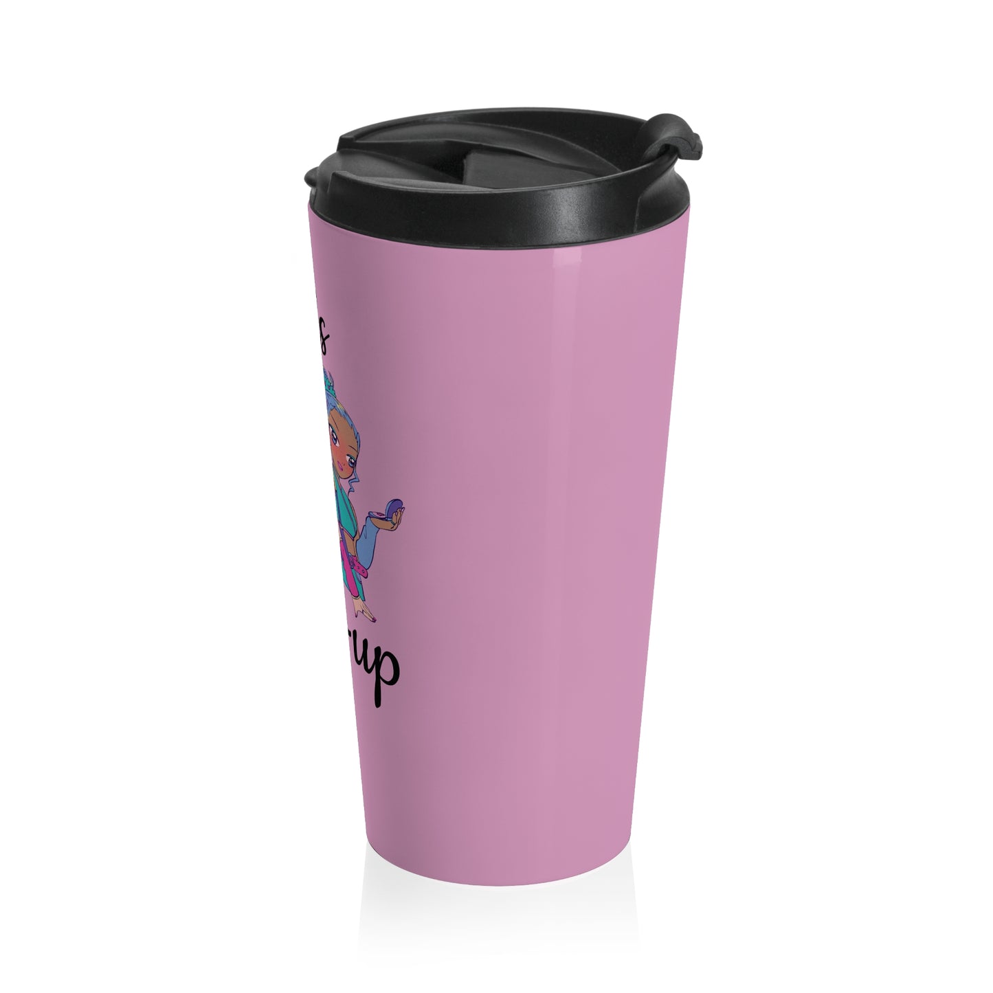 "Girls Make-up" Stainless Steel Travel Mug