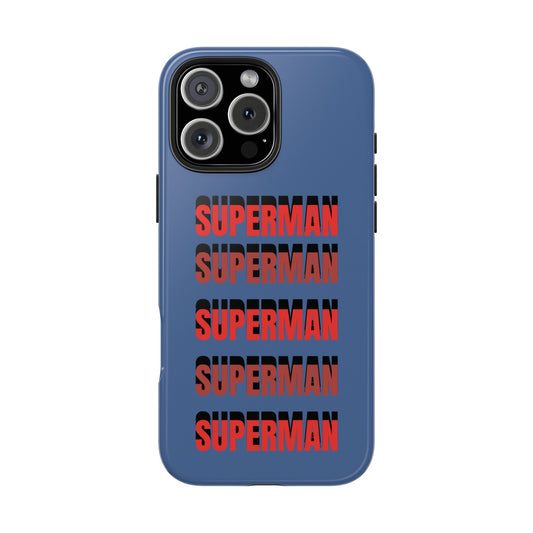 "Superman" though iphone Cases, Durable Phone Covers, Cellphone Cases