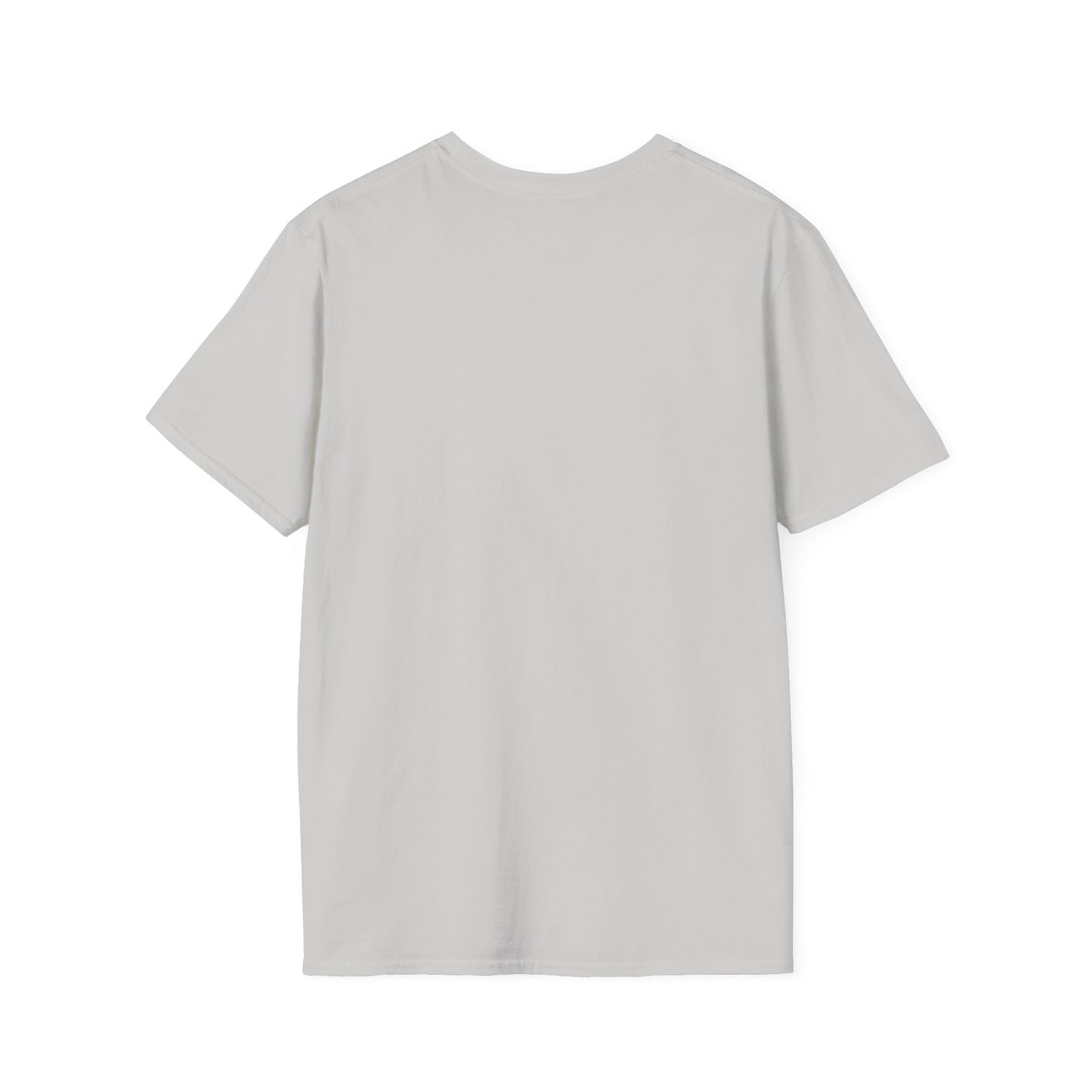"Express yourself" Unisex Soft-style T-Shirt (Black/red)