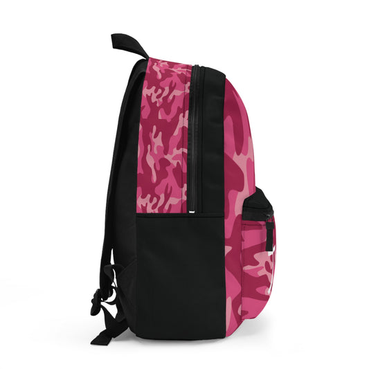 Pink Camouflage "Power" Backpack