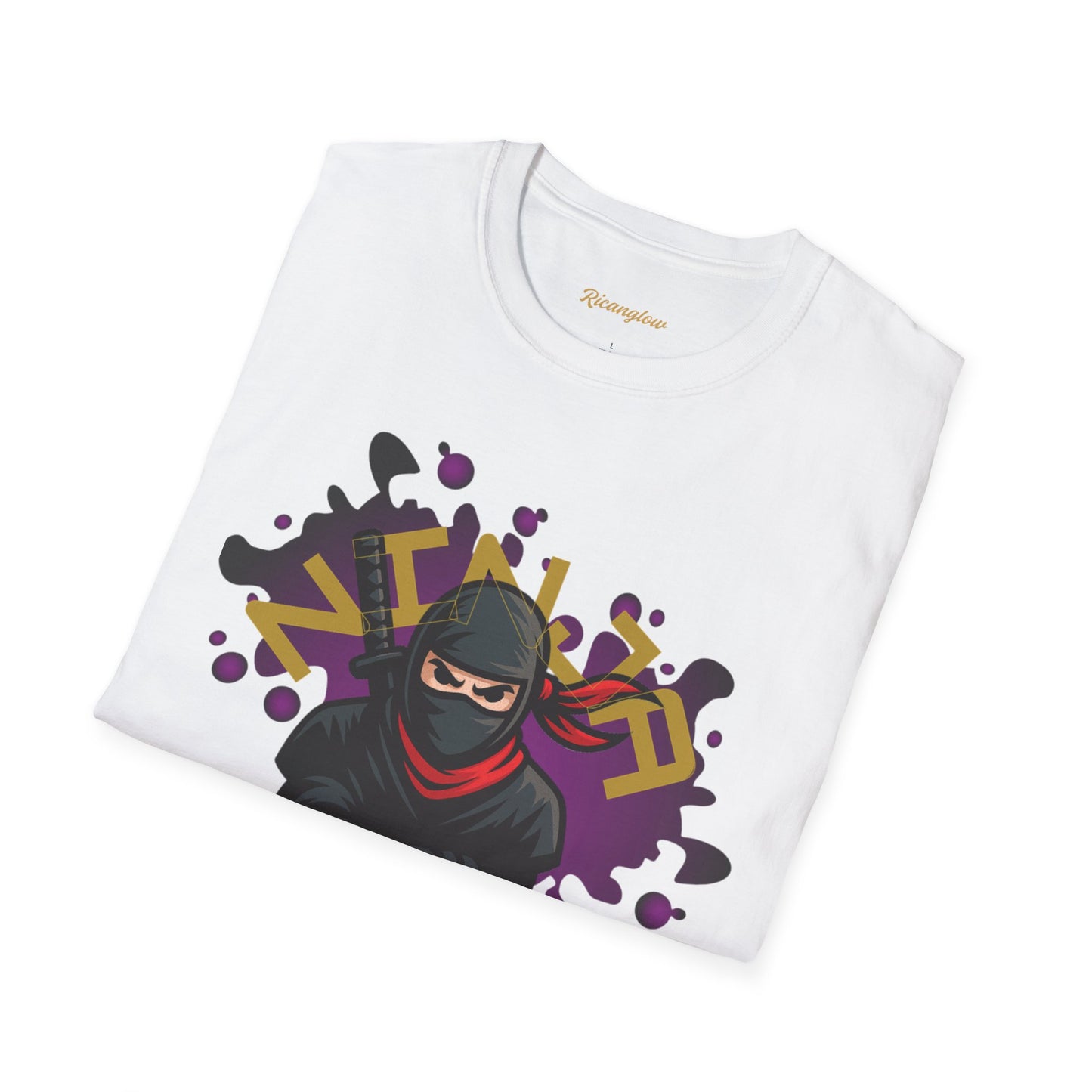 "NINJA ATTITUDE" Unisex Softstyle T-Shirt