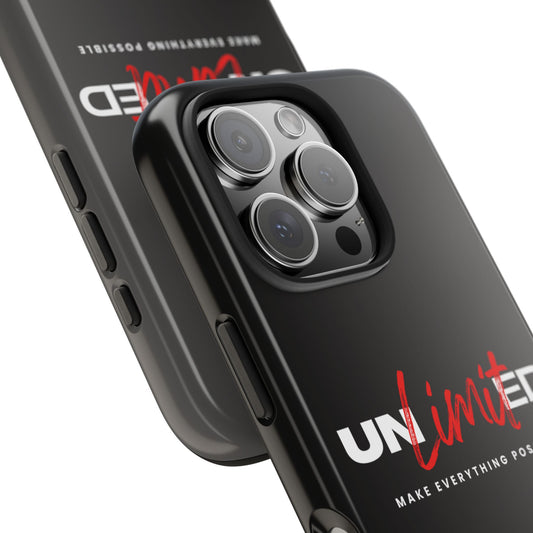 "Unlimited" though iphone Cases, Durable Phone Covers, Cellphone Cases