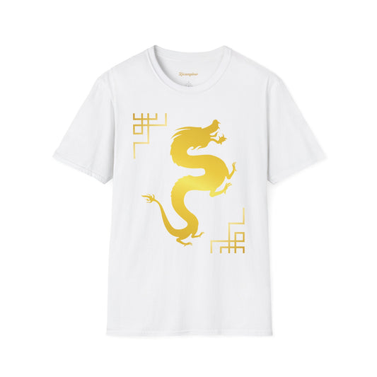 "Gold Dragon" Unisex Softstyle T-Shirt