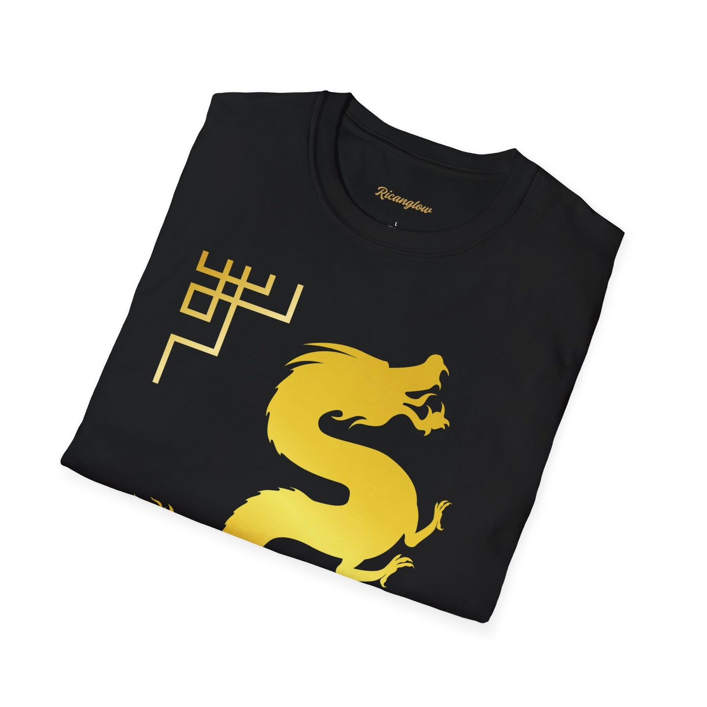 "Gold Dragon" Unisex Softstyle T-Shirt