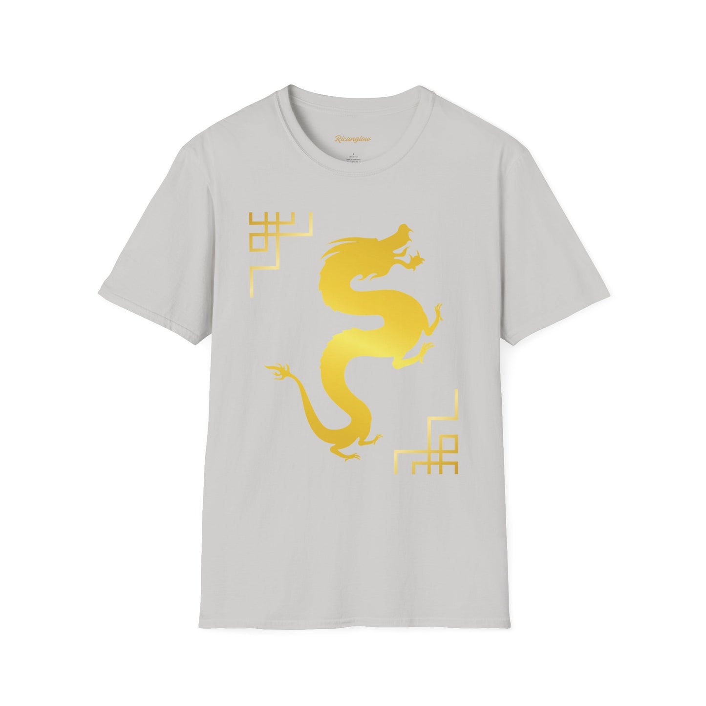 "Gold Dragon" Unisex Softstyle T-Shirt