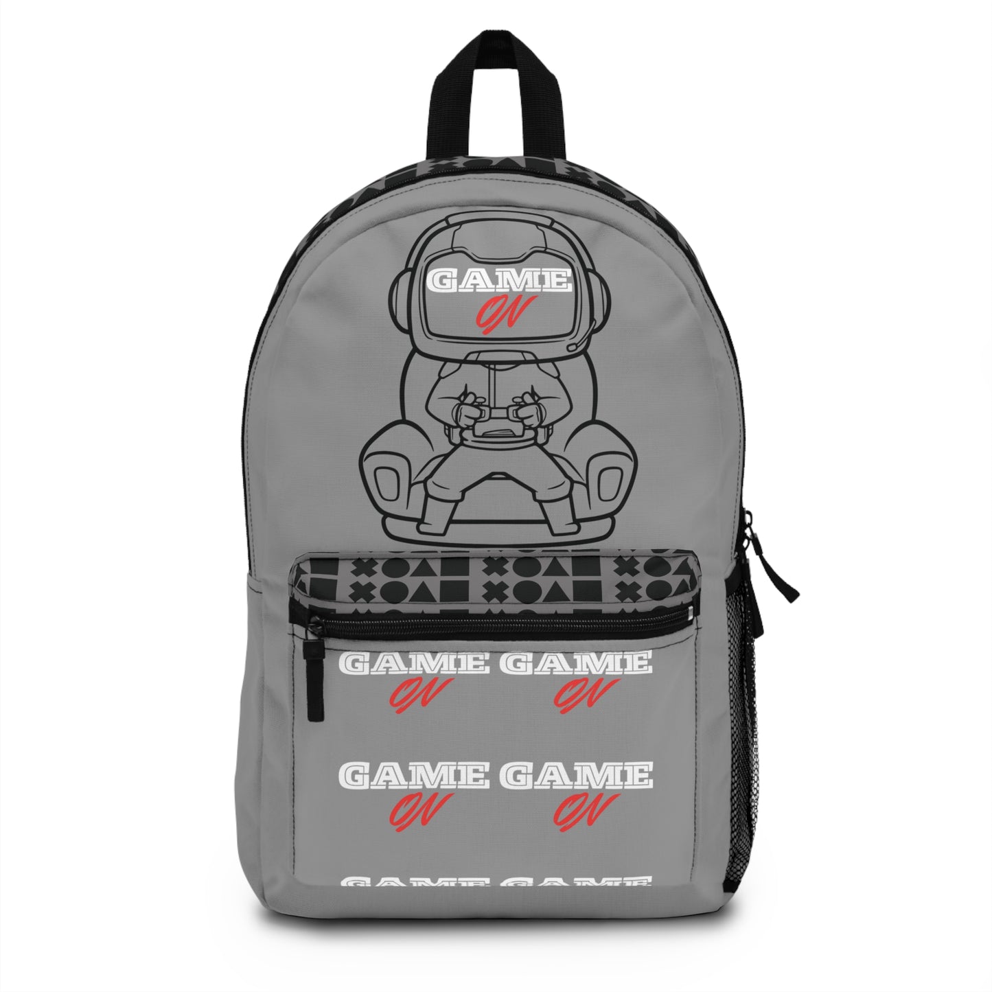 "Game on" Backpack, Cool School Bag for Students