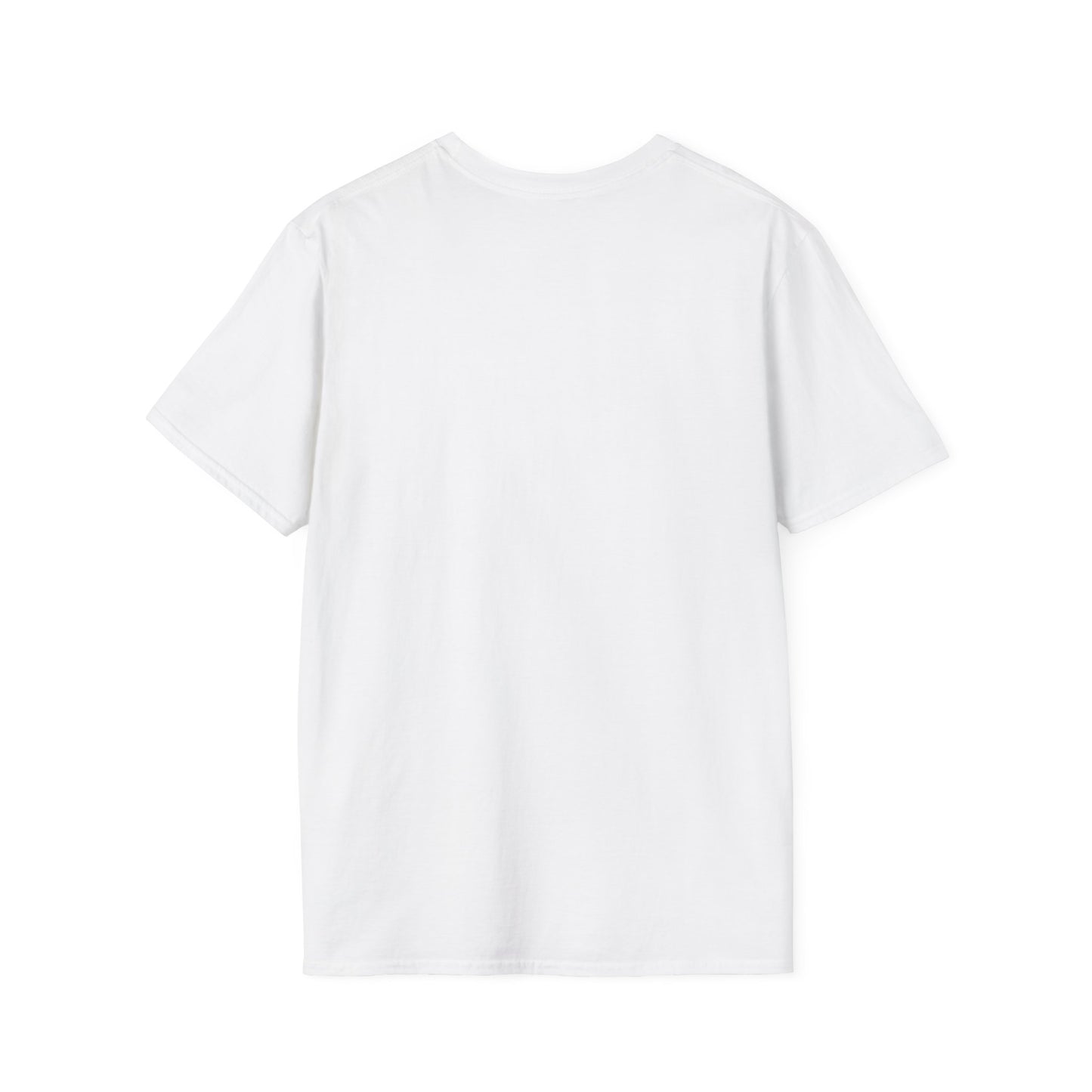 "Express yourself" Unisex Soft-style T-Shirt (Black/red)