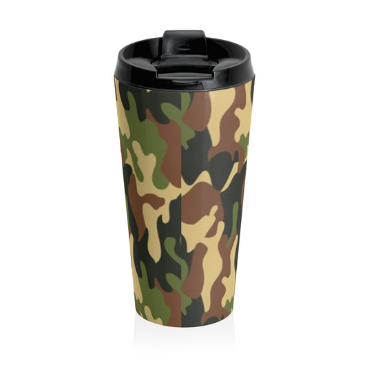 Camouflage "Honor" Stainless Steel Travel Mug