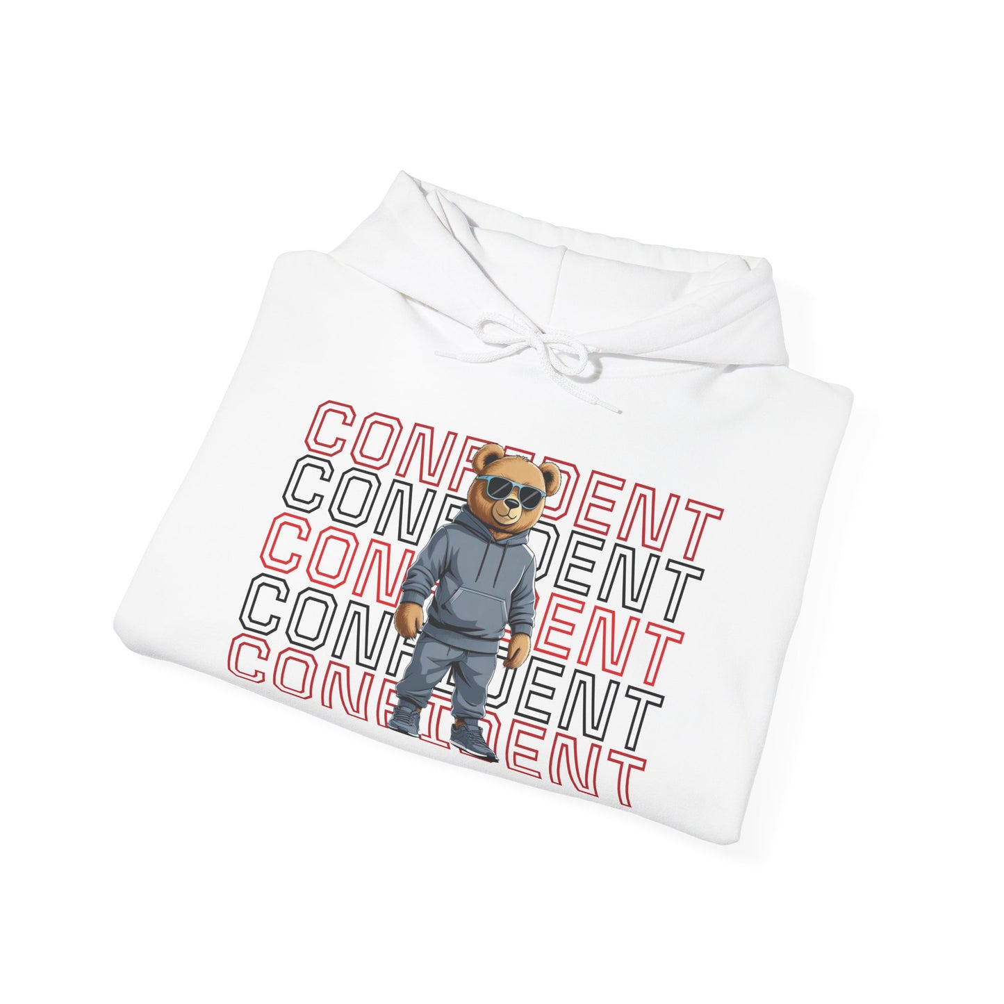 "CONFIDENT" Unisex Hoodie Sweatshirt | Cozy Pullover | Everyday Wear