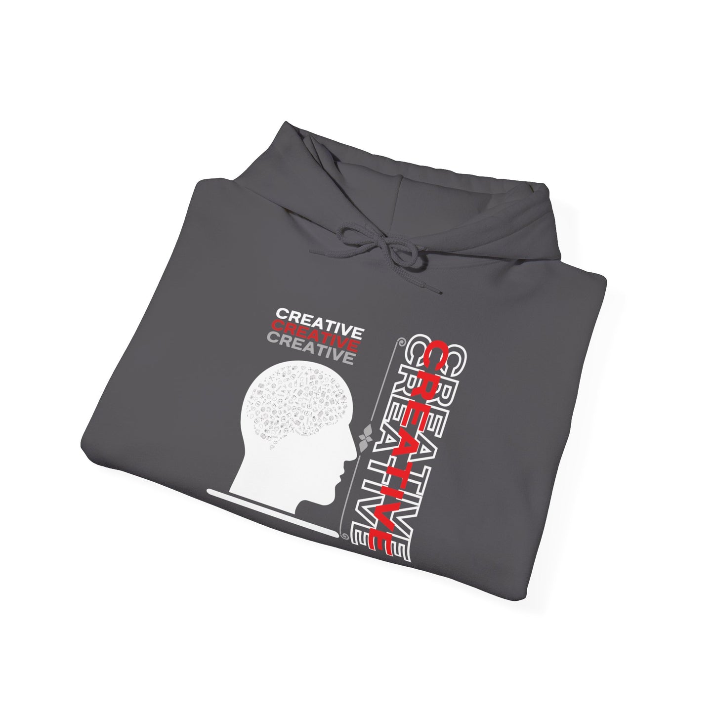 "CREATIVE" Unisex Hoodie Sweatshirt | Cozy Pullover | Everyday Wear