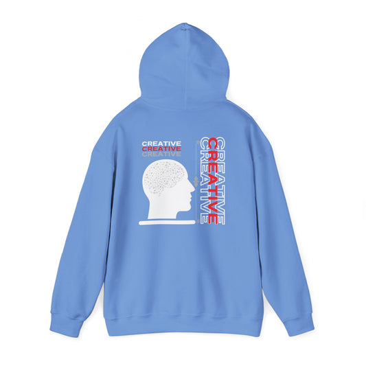 "CREATIVE" (*Back print*)Unisex Hoodie Sweatshirt | Cozy Pullover | Everyday Wear