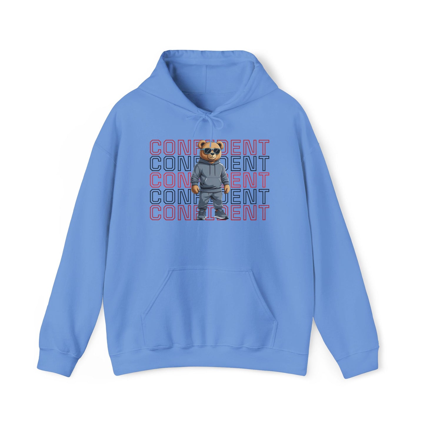 "CONFIDENT" Unisex Hoodie Sweatshirt | Cozy Pullover | Everyday Wear