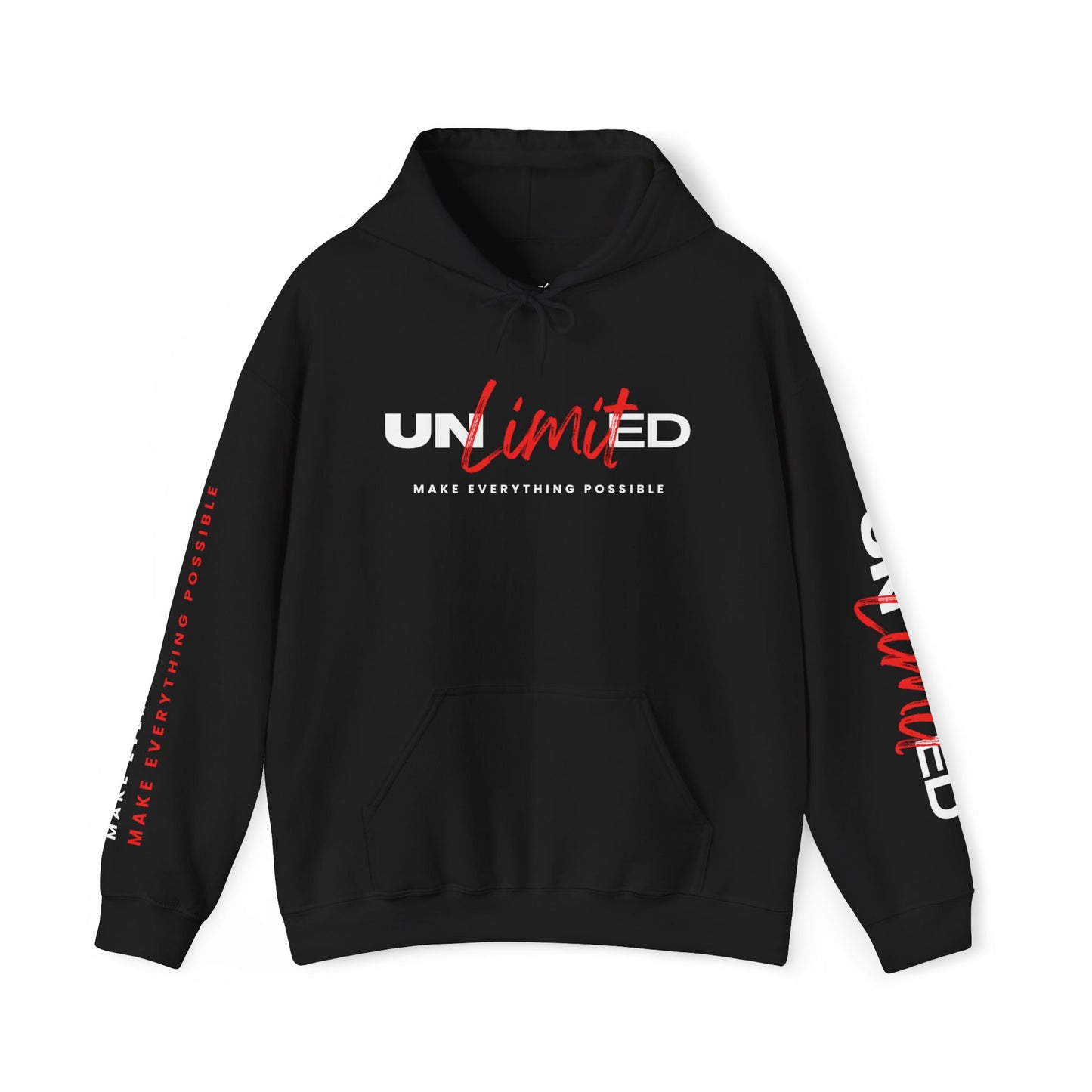 "Unlimited" Unisex Hoodie Sweatshirt | Perfect Inspirational Gift | Cozy Pullover | Everyday Wear