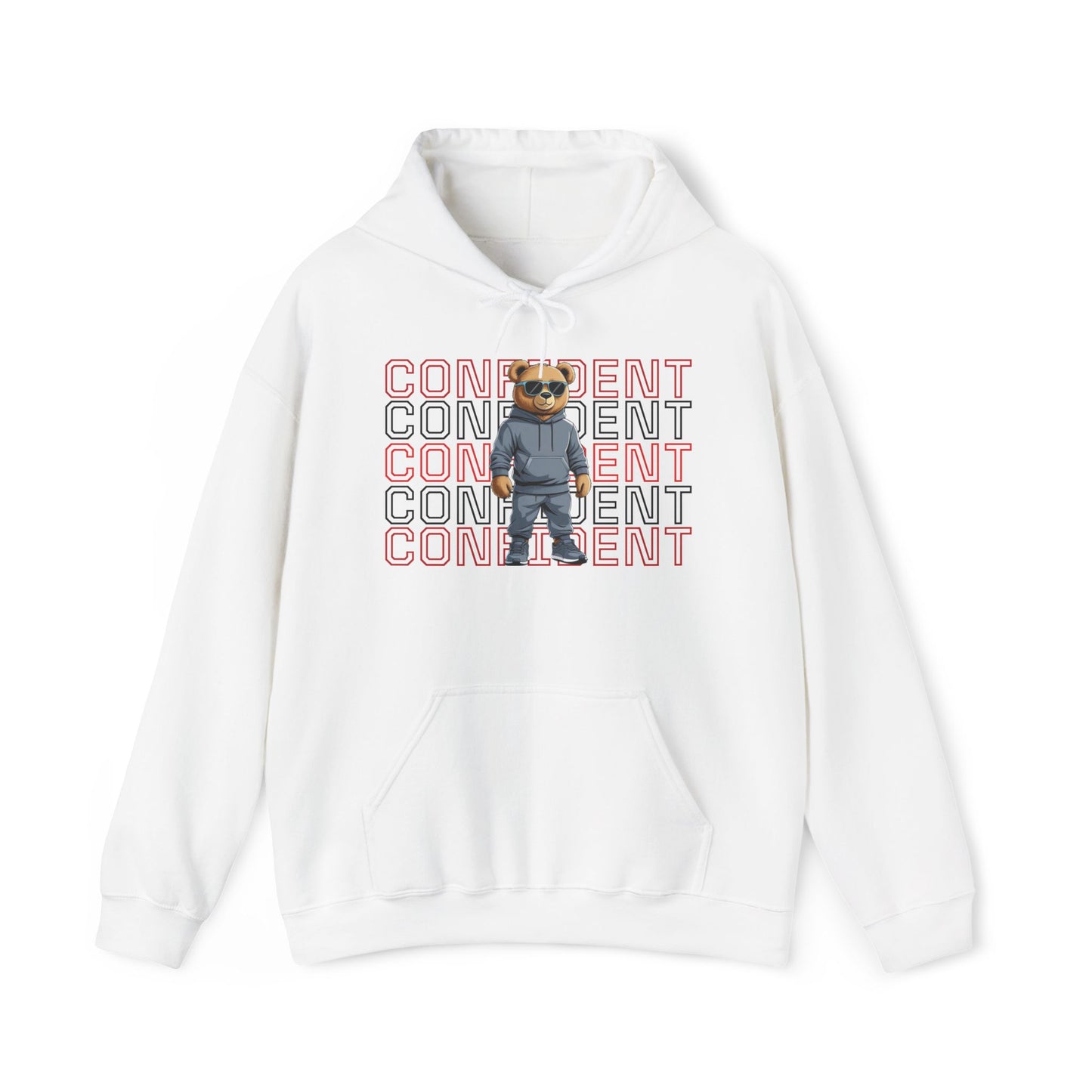 "CONFIDENT" Unisex Hoodie Sweatshirt | Cozy Pullover | Everyday Wear