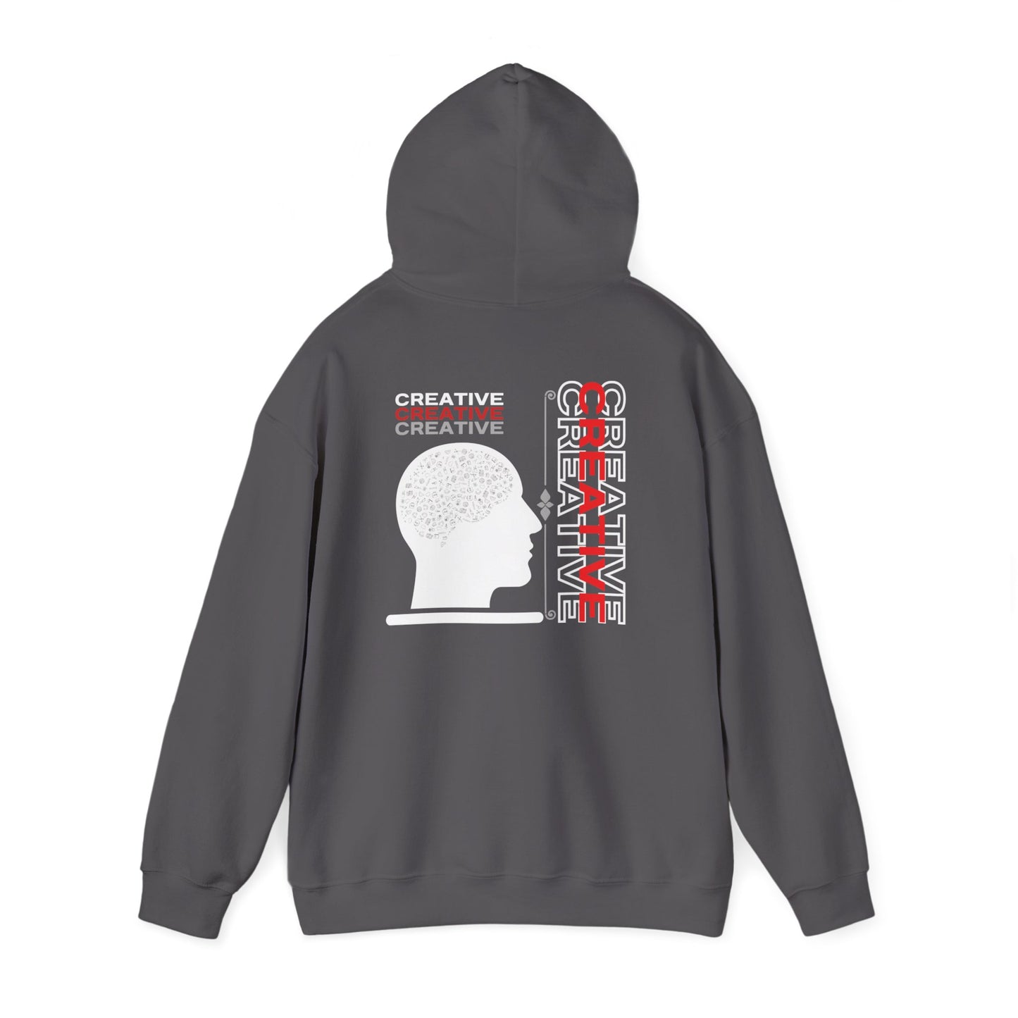 "CREATIVE" (*Back print*)Unisex Hoodie Sweatshirt | Cozy Pullover | Everyday Wear
