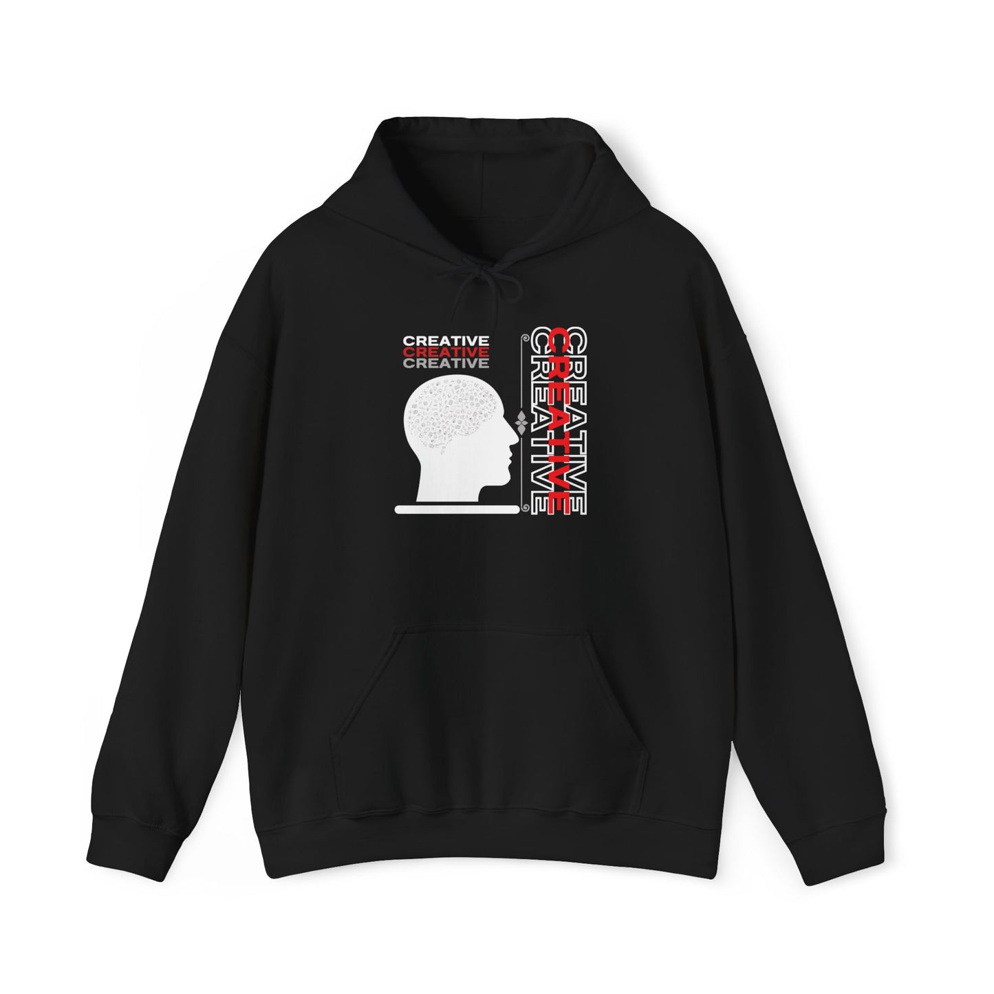 "CREATIVE" Unisex Hoodie Sweatshirt | Cozy Pullover | Everyday Wear