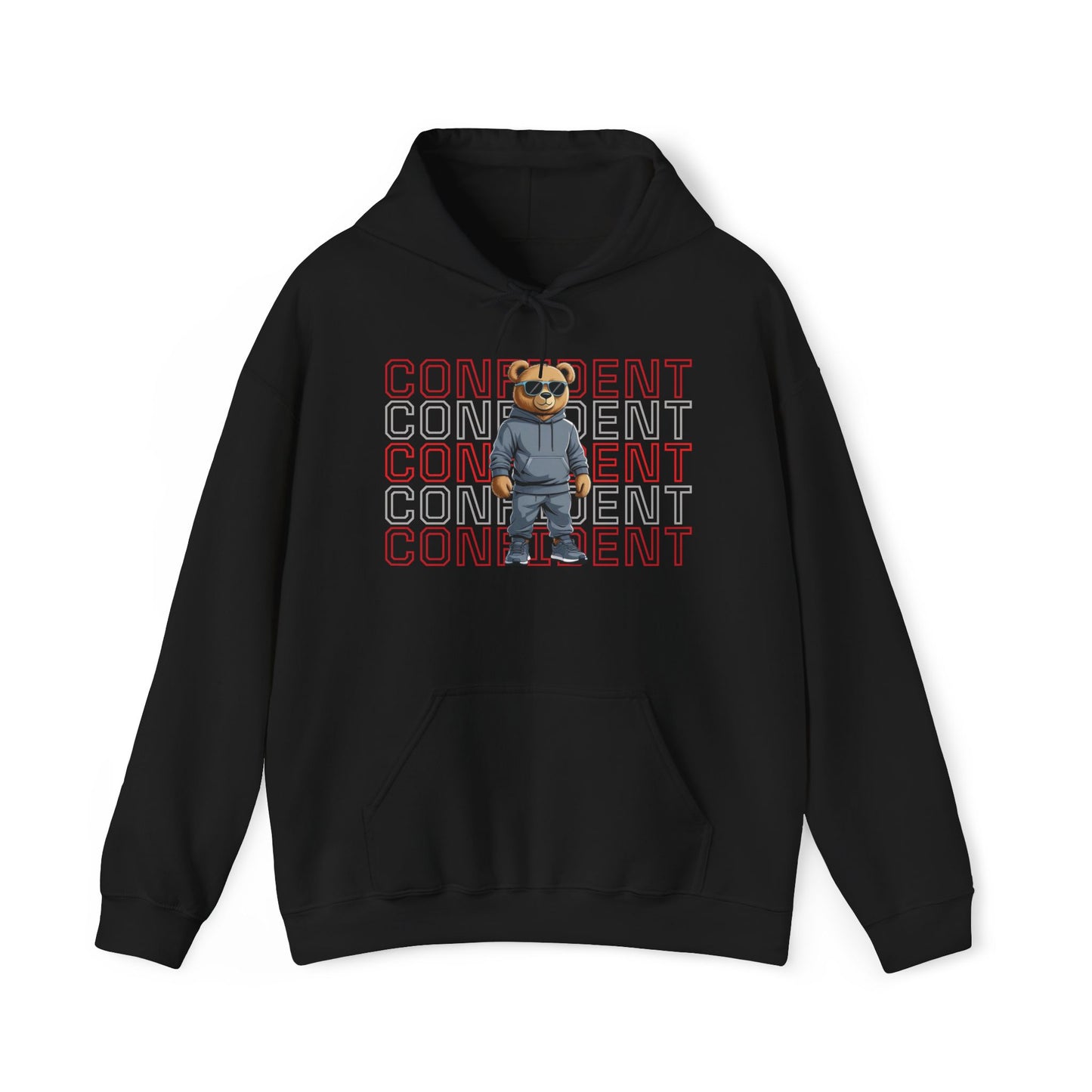 "CONFIDENT" Unisex Hoodie Sweatshirt | Cozy Pullover | Everyday Wear