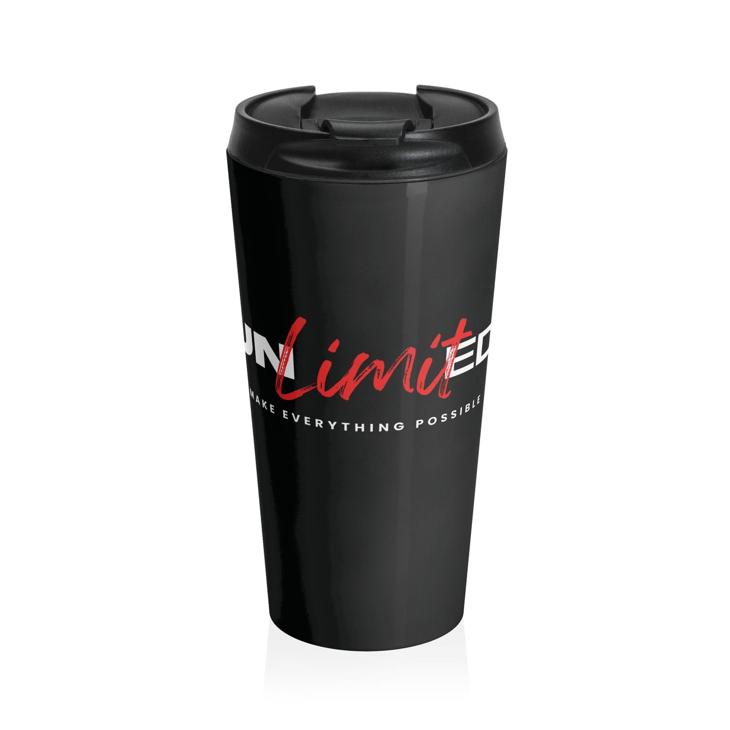 "Unlimited" Stainless Steel Travel Mug