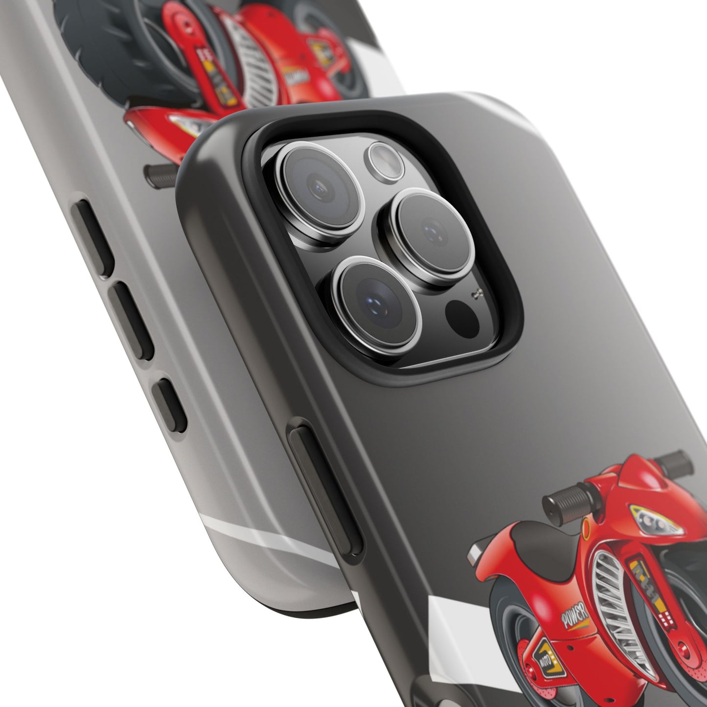 "Power Motorcycle" Tough Phone Cases, Durable Covers