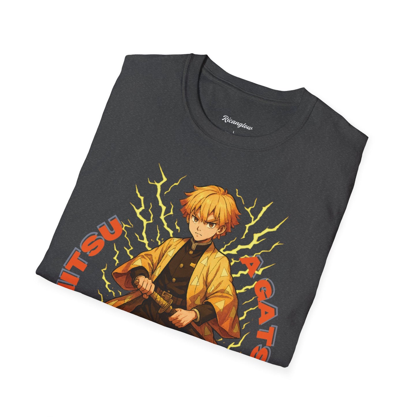 DEMON SLAYER(Zenitsu Agatsuma) Unisex Soft-style T-Shirt