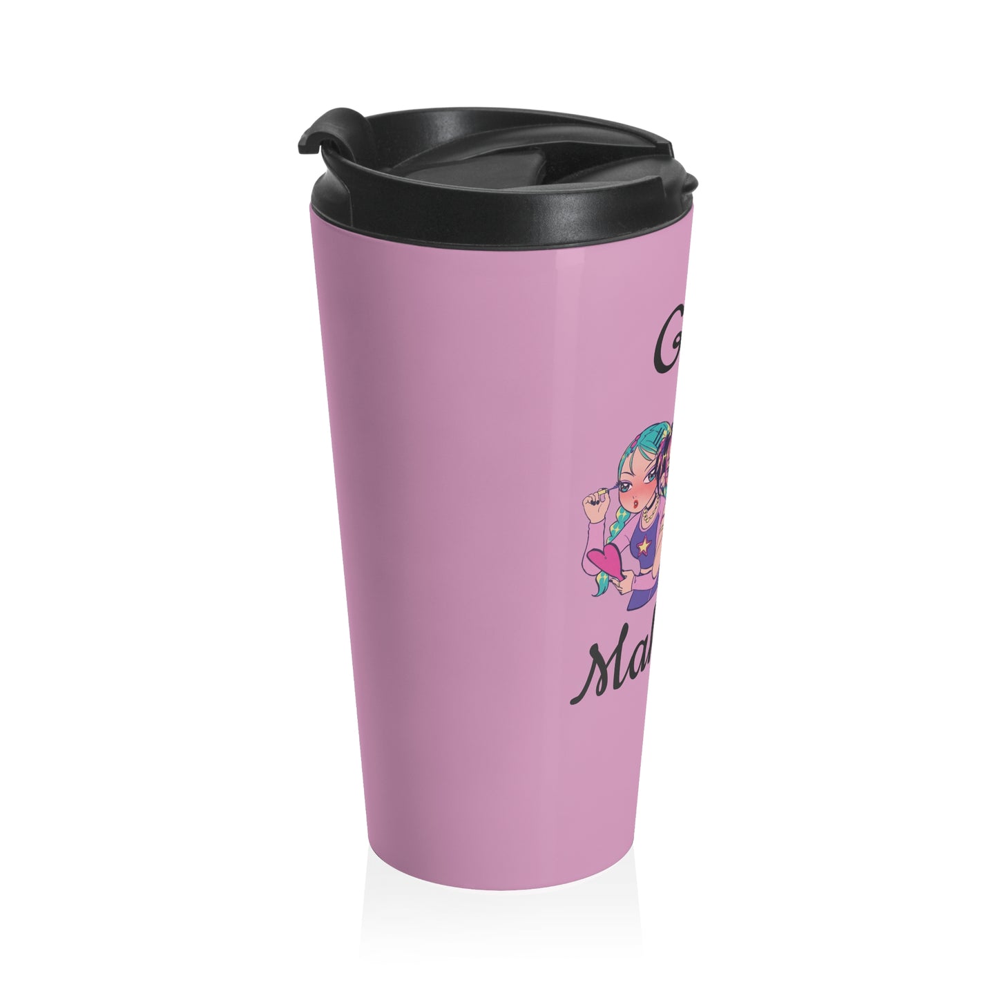 "Girls Make-up" Stainless Steel Travel Mug