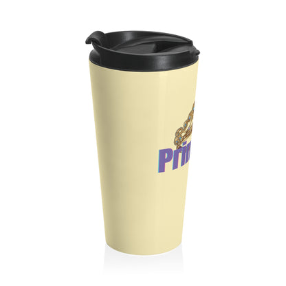 "Princess" sleek stainless steel travel mug, designed for your favorite beverages.