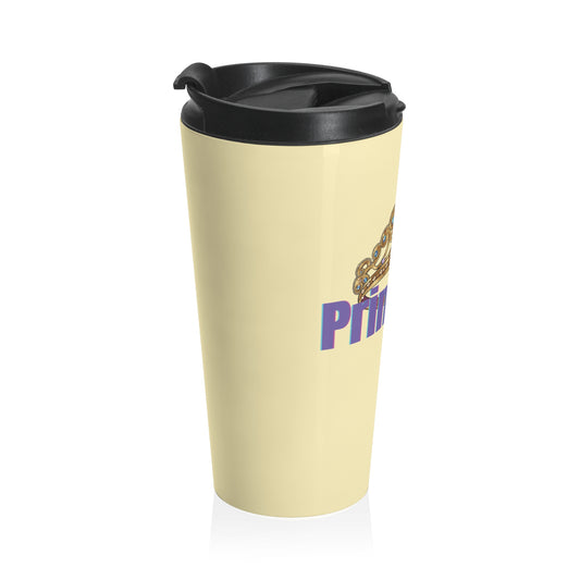 "Princess" sleek stainless steel travel mug, designed for your favorite beverages.