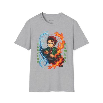 "DEMON SLAYER"(Tanjiro Kamado) Unisex Soft-style T-Shirt