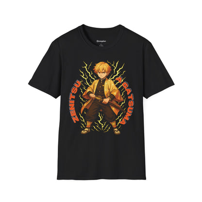 DEMON SLAYER(Zenitsu Agatsuma) Unisex Soft-style T-Shirt
