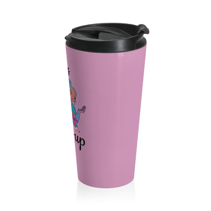"Girls Make-up" Stainless Steel Travel Mug