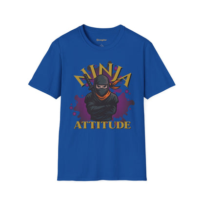 "NINJA ATTITUDE" Unisex Soft-style T-Shirt