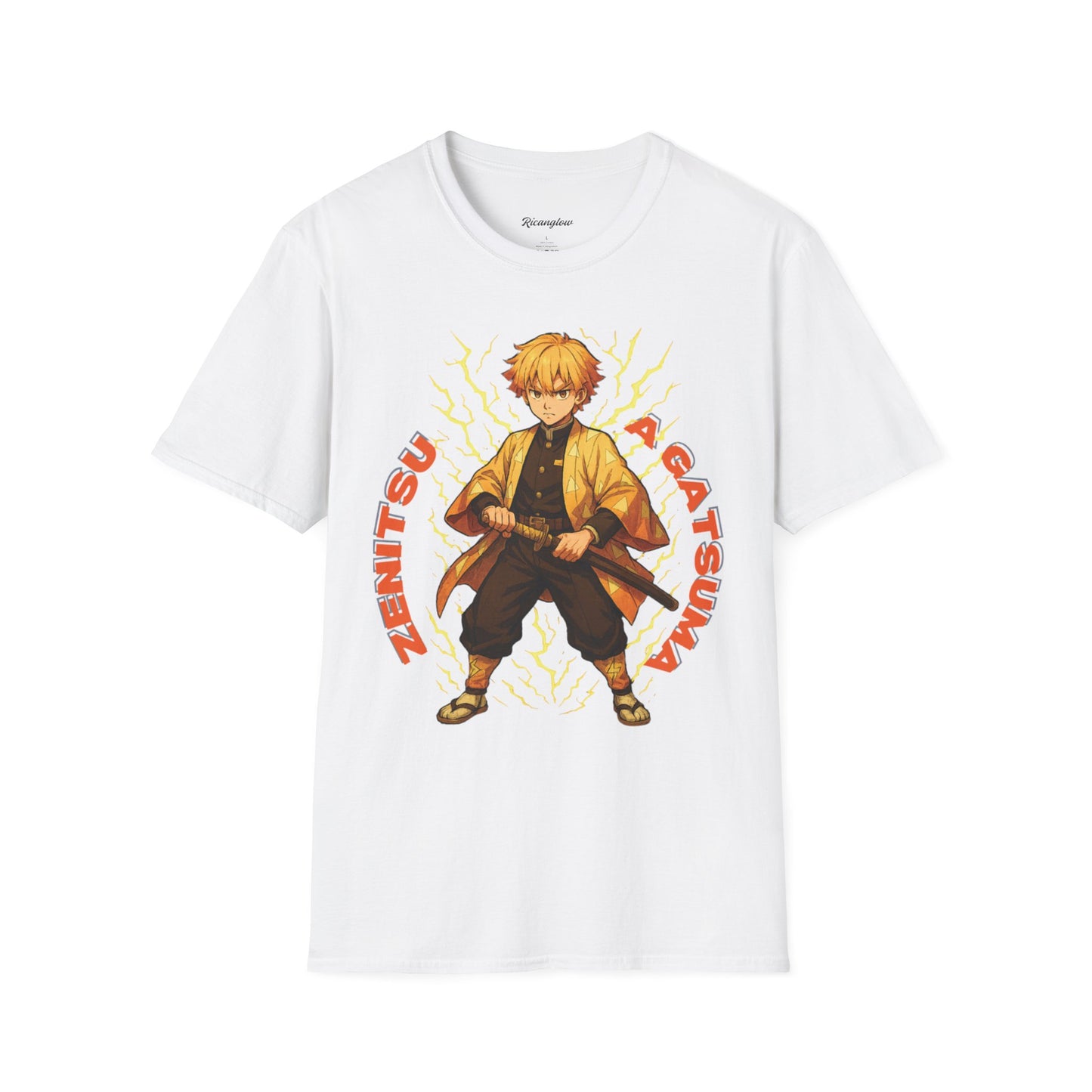 DEMON SLAYER(Zenitsu Agatsuma) Unisex Soft-style T-Shirt