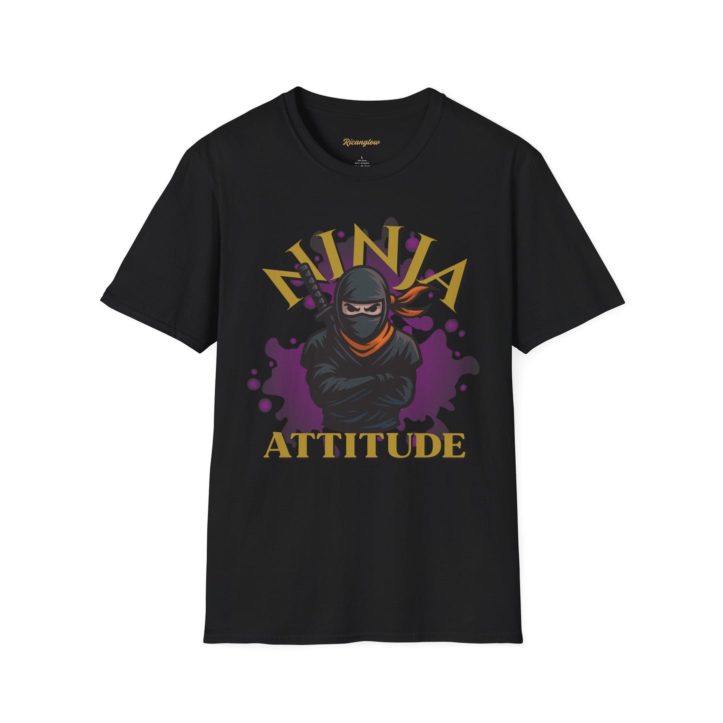 "NINJA ATTITUDE" Unisex Soft-style T-Shirt
