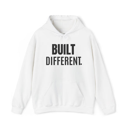 "BUILT DIFFERENT" Unisex Hoodie Sweatshirt | Cozy Pullover | Everyday Wear