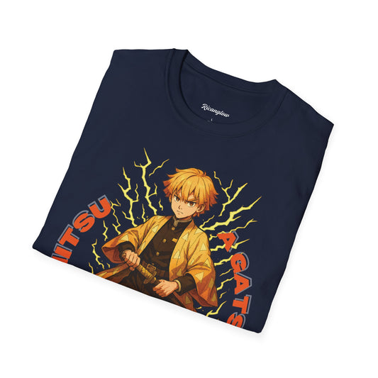 DEMON SLAYER(Zenitsu Agatsuma) Unisex Soft-style T-Shirt