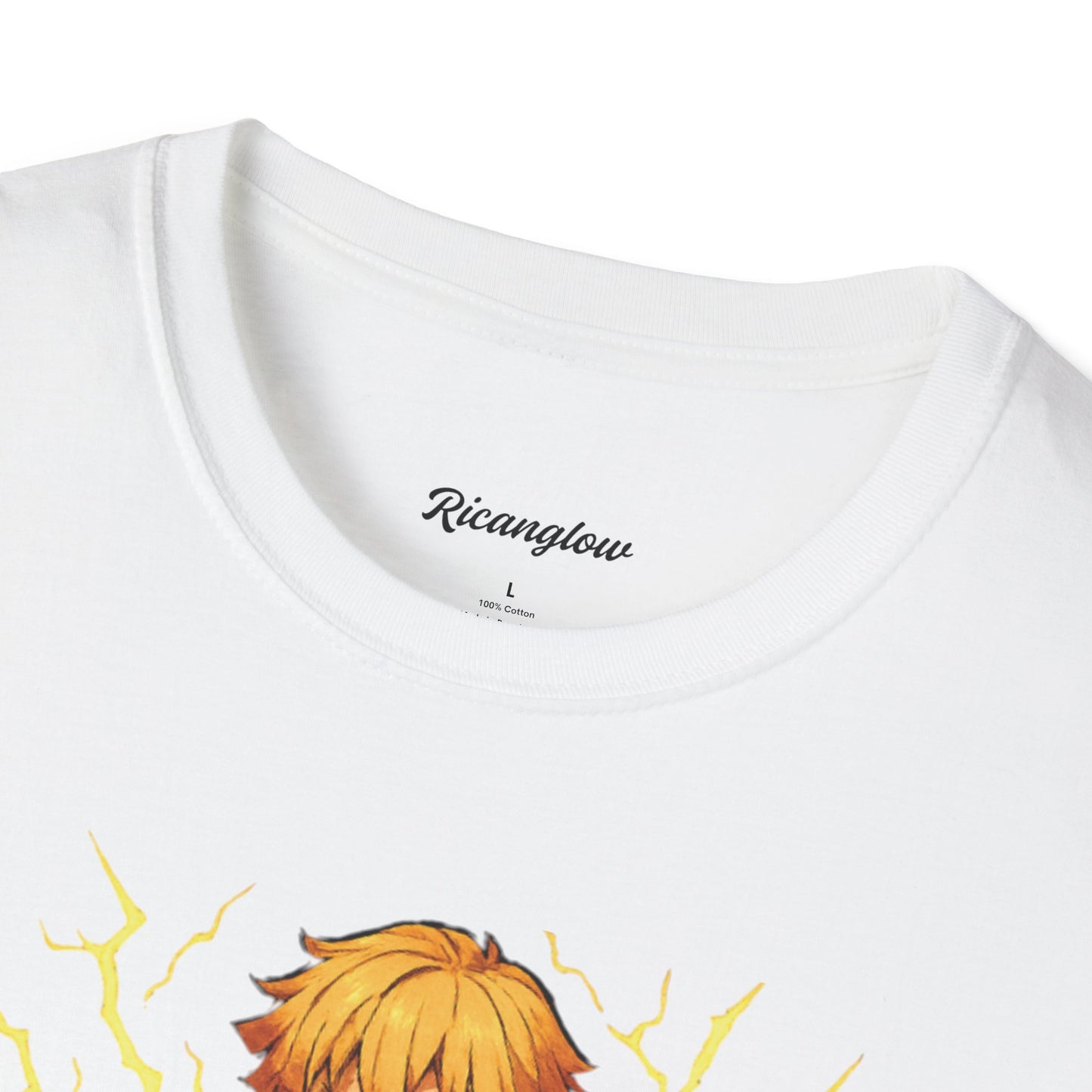 DEMON SLAYER(Zenitsu Agatsuma) Unisex Soft-style T-Shirt