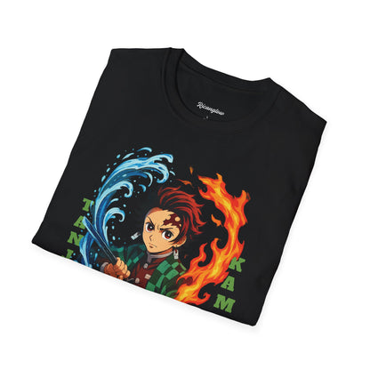 "DEMON SLAYER"(Tanjiro Kamado) Unisex Soft-style T-Shirt