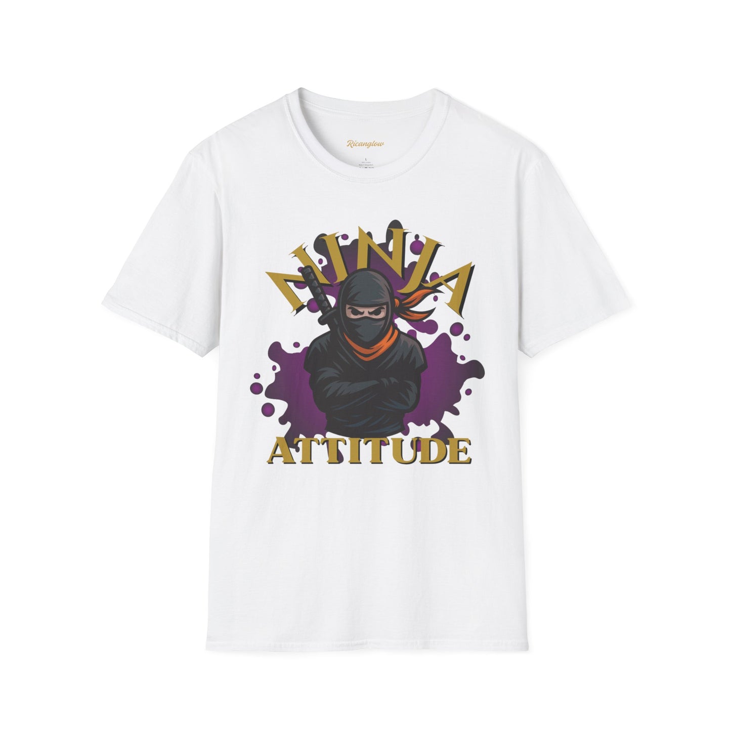 "NINJA ATTITUDE" Unisex Soft-style T-Shirt