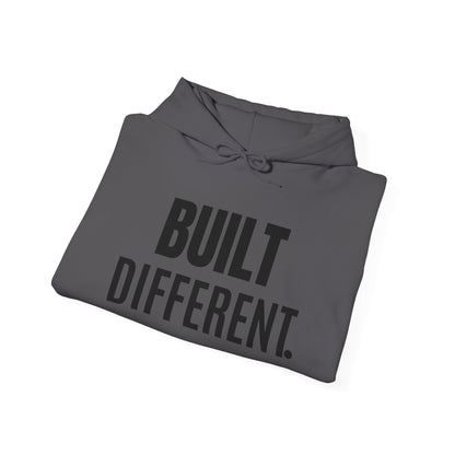 "BUILT DIFFERENT" Unisex Hoodie Sweatshirt | Cozy Pullover | Everyday Wear