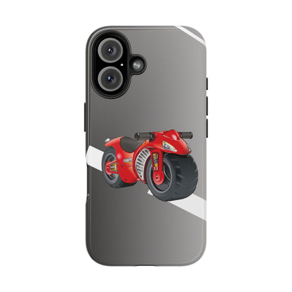 "Power Motorcycle" Tough Phone Cases, Durable Covers