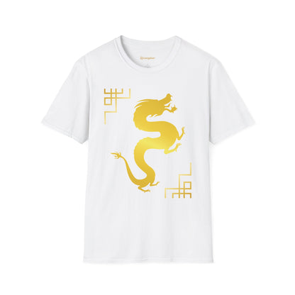 "Gold Dragon" Unisex Softstyle T-Shirt