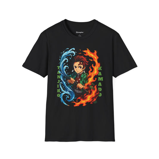 "DEMON SLAYER"(Tanjiro Kamado) Unisex Soft-style T-Shirt