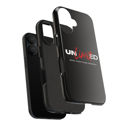 "Unlimited" though iphone Cases, Durable Phone Covers, Cellphone Cases