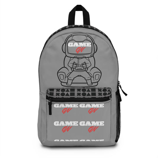 "Game on" Backpack, Cool School Bag for Students