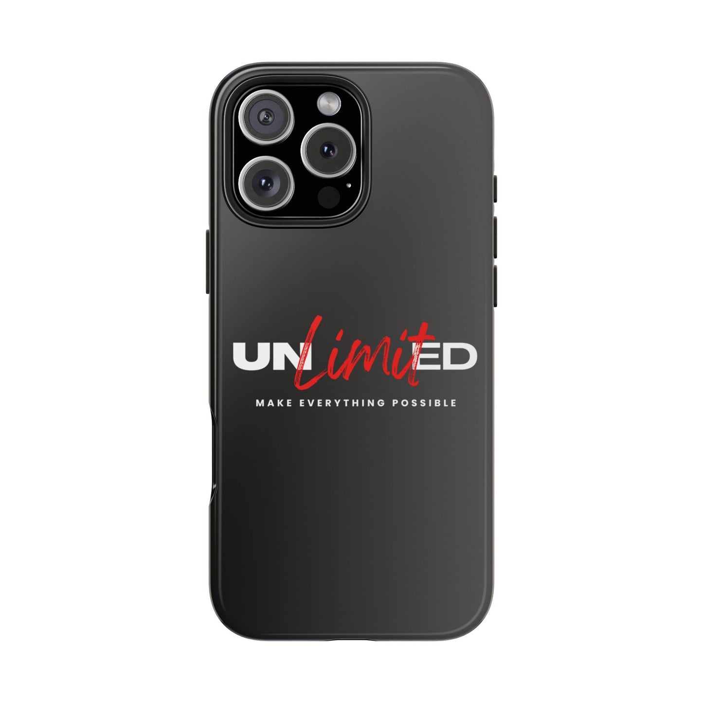 "Unlimited" though iphone Cases, Durable Phone Covers, Cellphone Cases