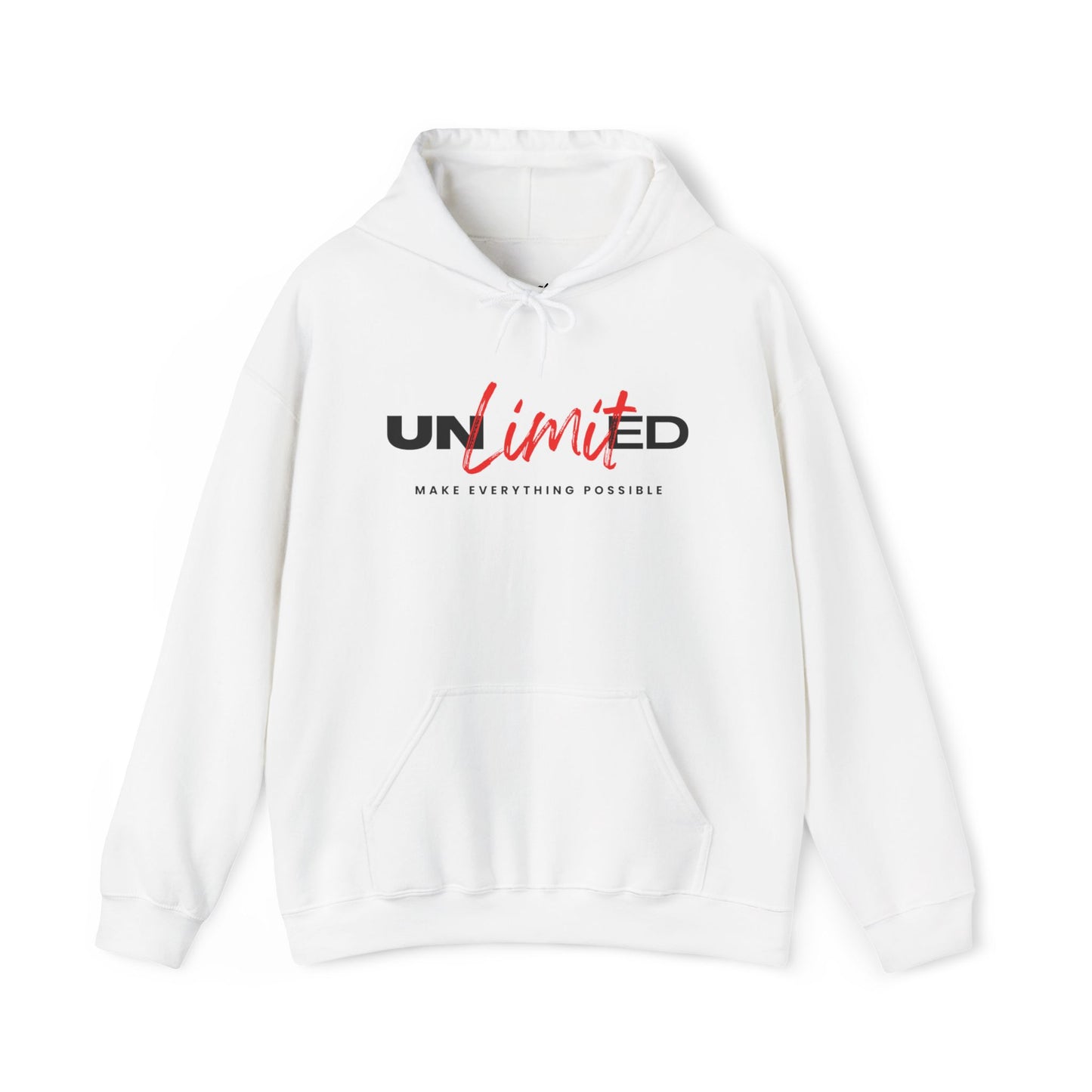 "Unlimited" Unisex Hoodie Sweatshirt | Perfect Inspirational Gift | Cozy Pullover | Everyday Wear