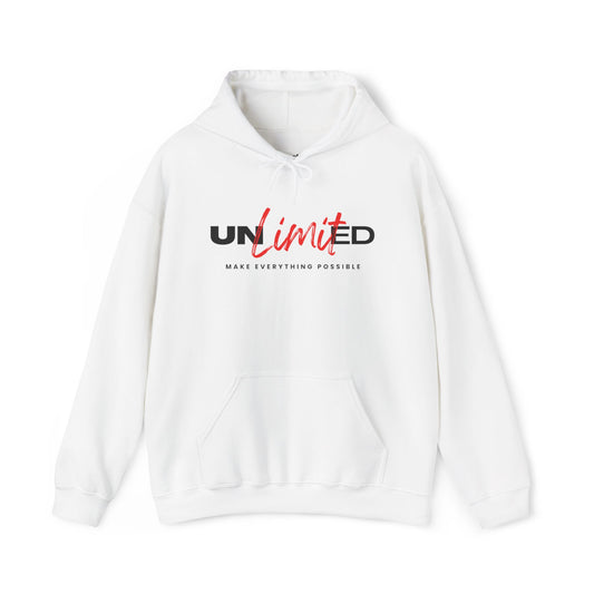 "Unlimited" Unisex Hoodie Sweatshirt | Perfect Inspirational Gift | Cozy Pullover | Everyday Wear