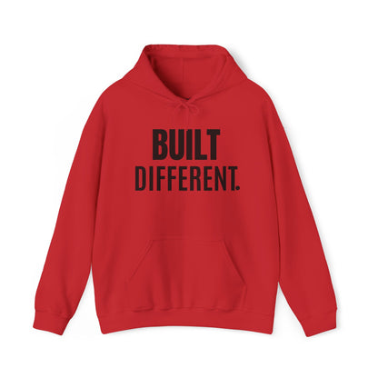 "BUILT DIFFERENT" Unisex Hoodie Sweatshirt | Cozy Pullover | Everyday Wear