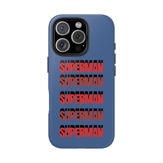 "Superman" though iphone Cases, Durable Phone Covers, Cellphone Cases