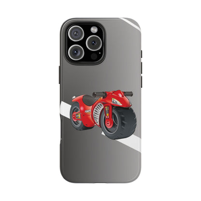 "Power Motorcycle" Tough Phone Cases, Durable Covers